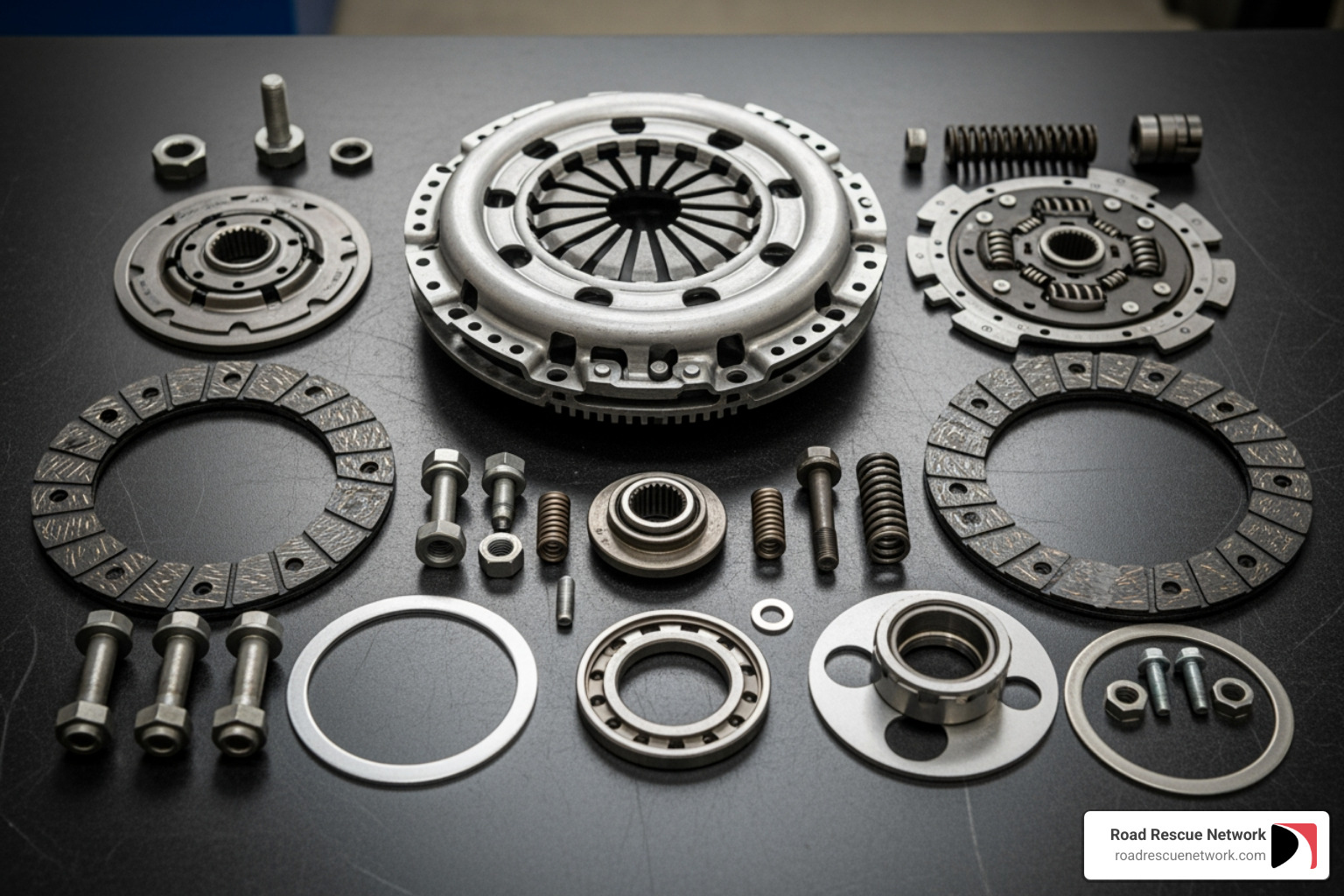 disassembled reefer clutch showing its components - reefer clutch repair disassembled reefer clutch showing its components - reefer clutch repair
