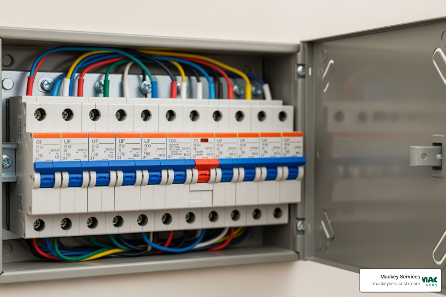 Infographic explaining the top 5 warning signs of electrical problems (flickering lights, burning smells, buzzing sounds, hot outlets, frequent breaker trips) - residential electrical repair in dickinson, tx Infographic explaining the top 5 warning signs of electrical problems (flickering lights, burning smells, buzzing sounds, hot outlets, frequent breaker trips) - residential electrical repair in dickinson, tx