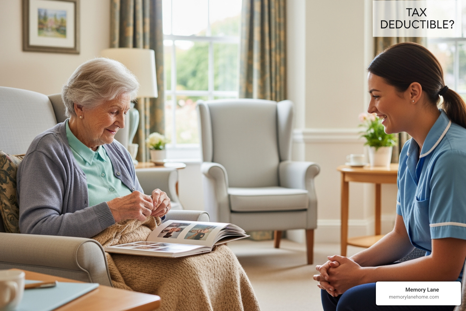 IRS Form 1040 and Schedule A - is nursing home care for dementia tax deductible