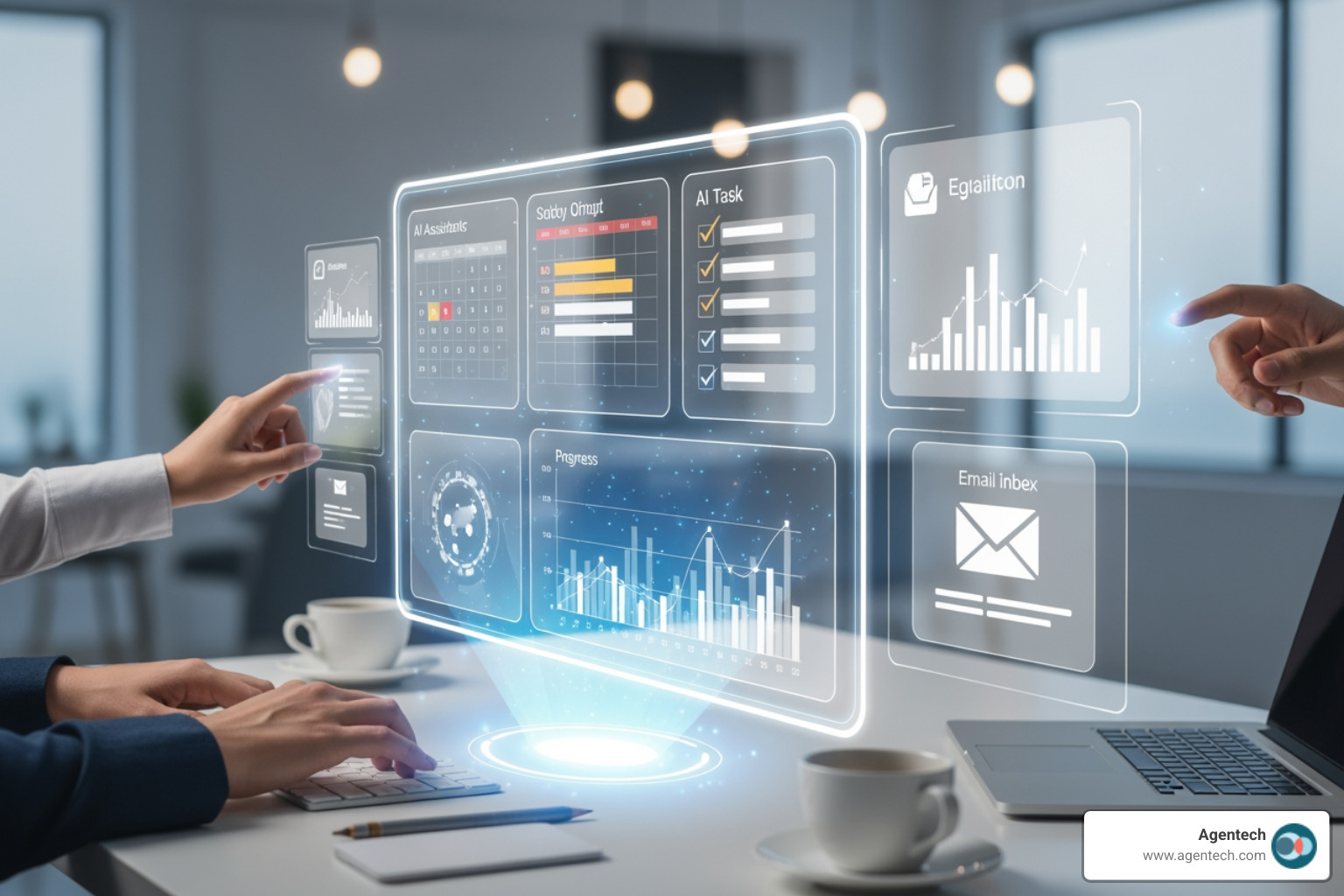 claims management software interface with AI features highlighted for FNOL processing - AI assistant productivity