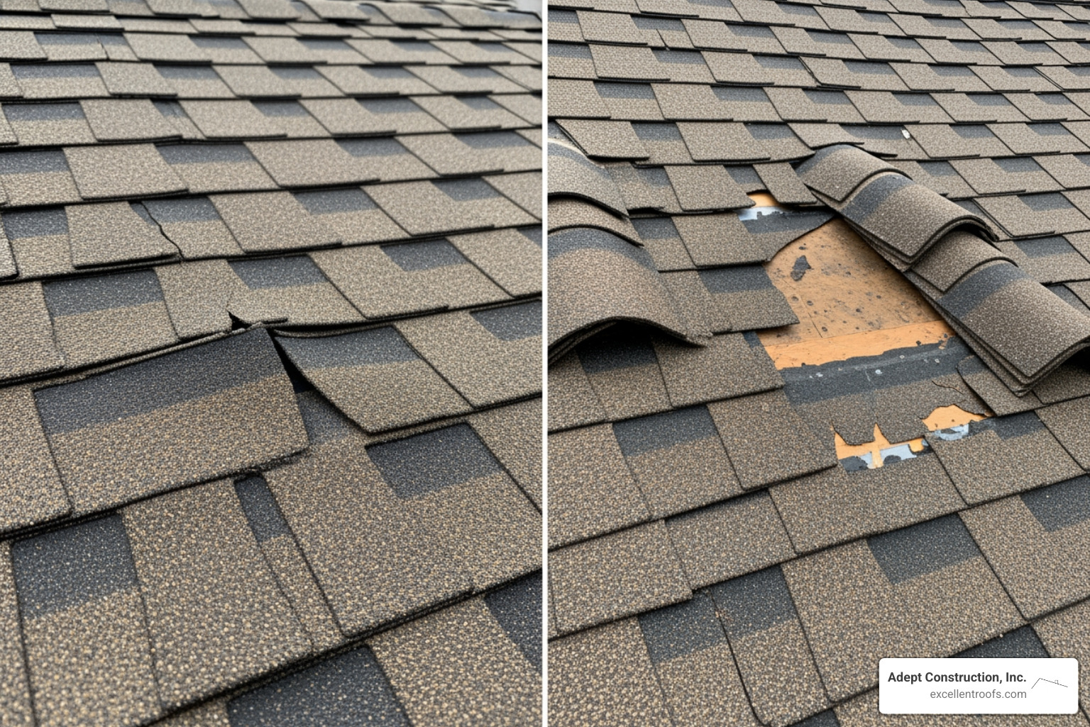 comparison of minor shingle damage vs. widespread roof wear - Best roof repair comparison of minor shingle damage vs. widespread roof wear - Best roof repair