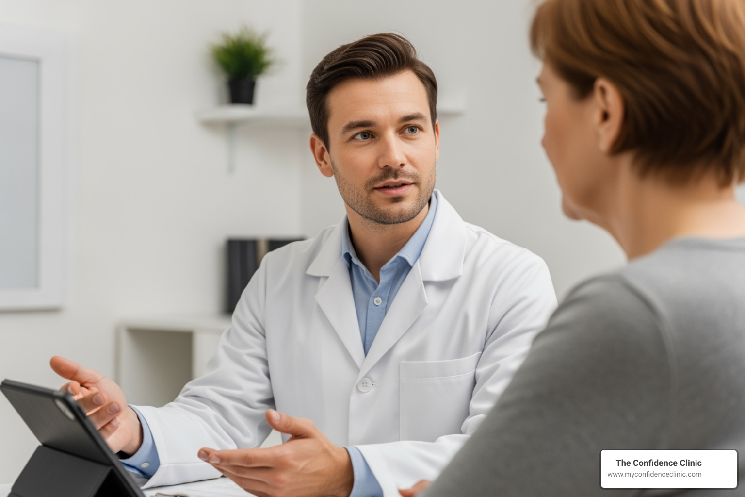 medical professional consulting with patient - weight loss clinic clearwater medical professional consulting with patient - weight loss clinic clearwater