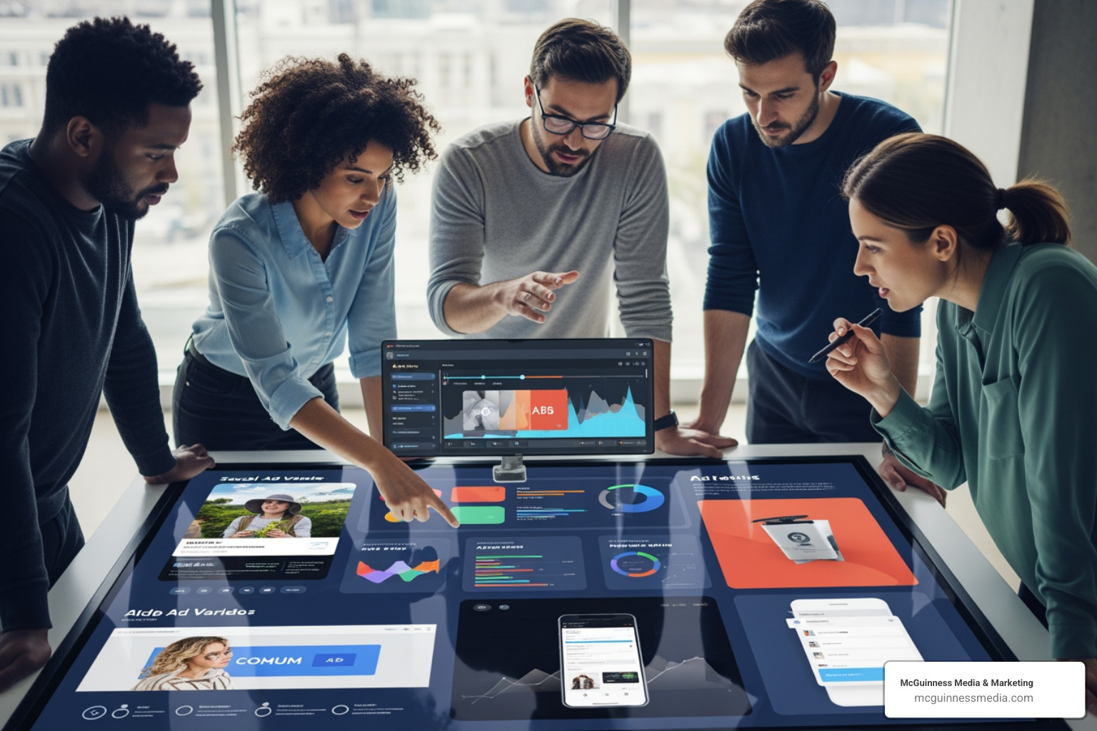 collaborative dashboard - ad creative management