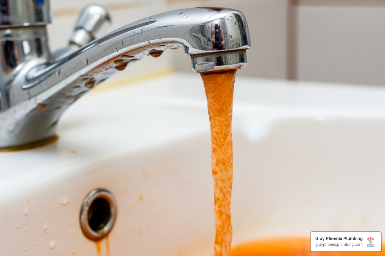 rusty water coming from a tap - Water heater installation Littleton rusty water coming from a tap - Water heater installation Littleton