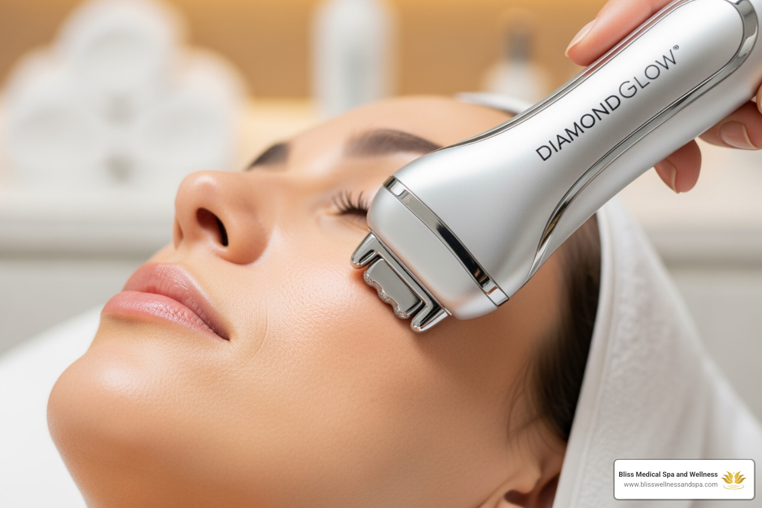DiamondGlow facial treatment - Facials / Diamond Glow microdermabrasion DiamondGlow facial treatment - Facials / Diamond Glow microdermabrasion