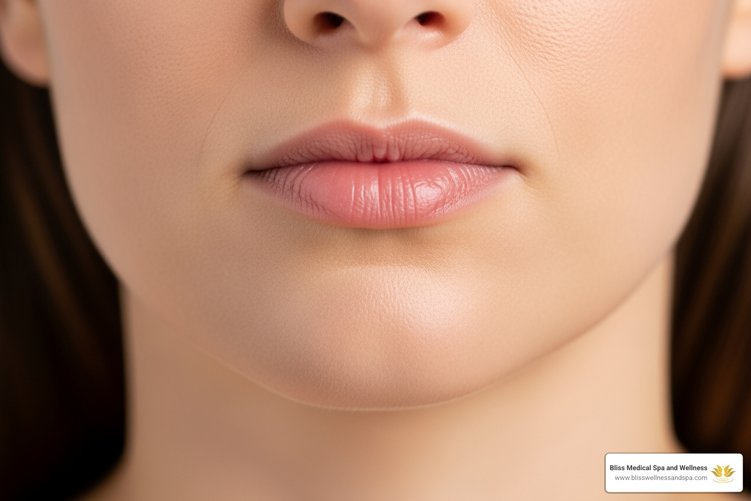 woman with smooth clear chin - chin hair removal phoenix