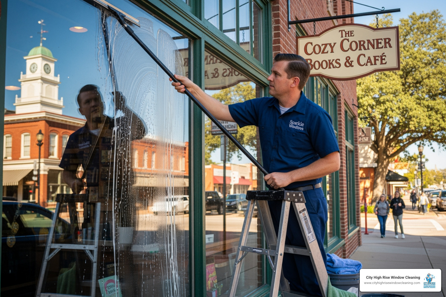 professional cleaning a commercial storefront window in a town like Toms River or Point Pleasant - window cleaning ocean county nj professional cleaning a commercial storefront window in a town like Toms River or Point Pleasant - window cleaning ocean county nj