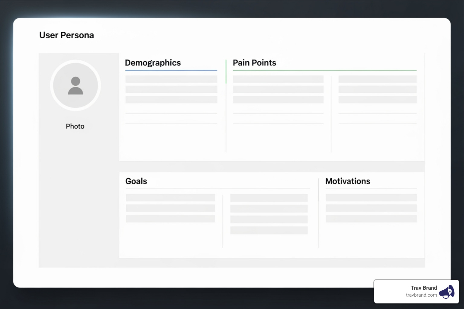 user persona template - optimize content for conversions user persona template - optimize content for conversions