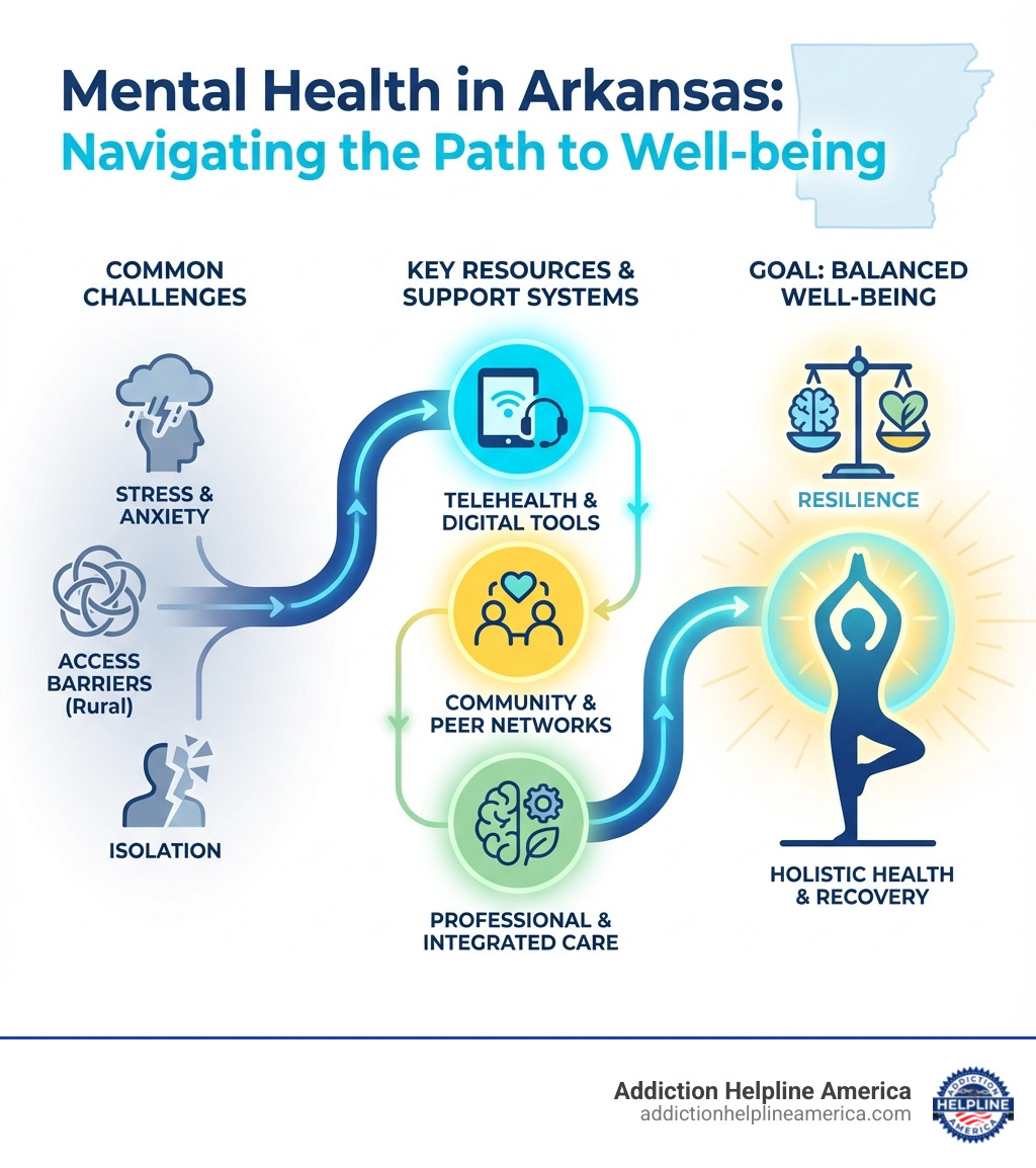 chart showing anxiety/depression symptoms vs. national average - mental health Arkansas chart showing anxiety/depression symptoms vs. national average - mental health Arkansas