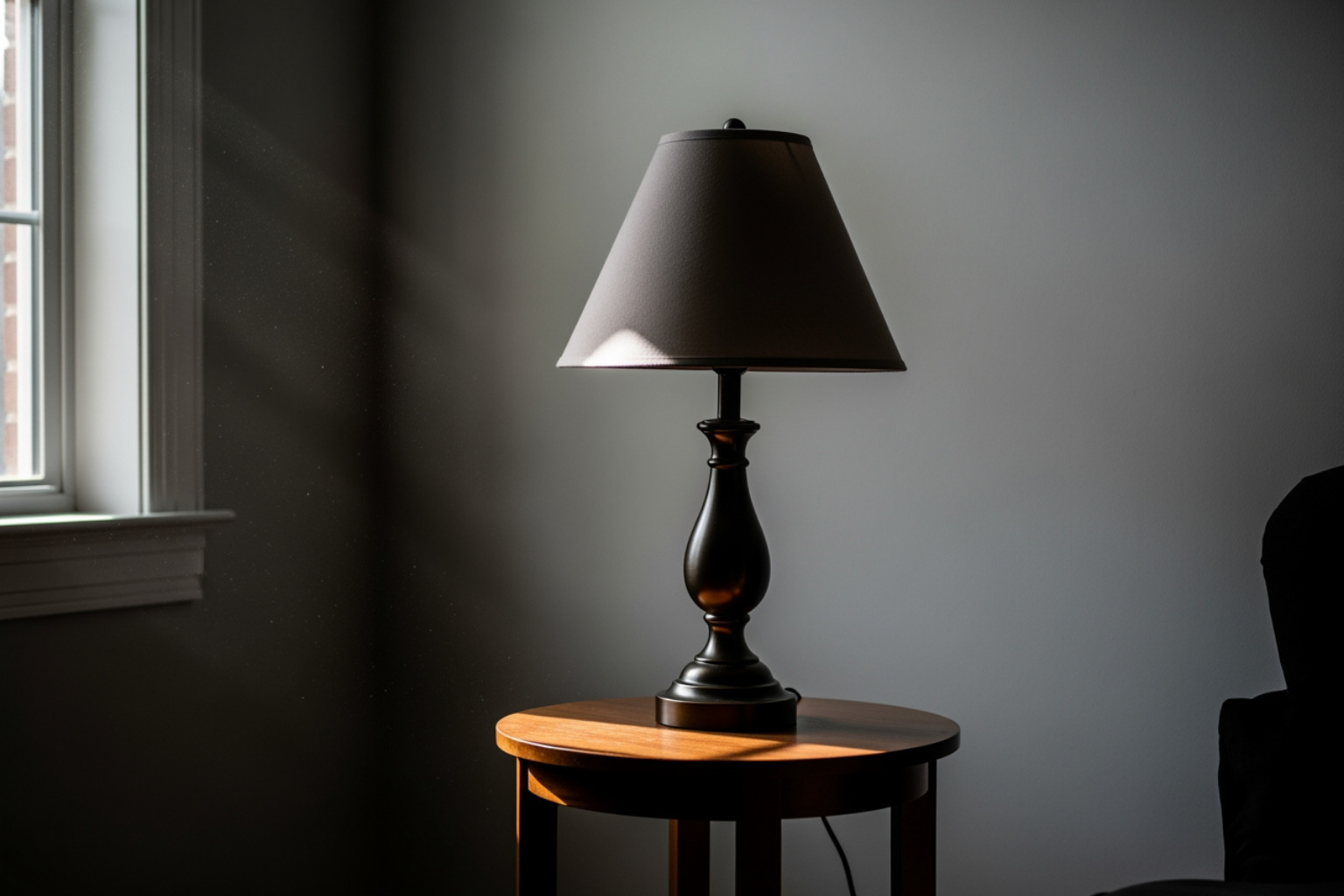 A single, unlit lamp on a side table in a dimly lit room, evoking a sense of quiet loss and reflection. - Georgia wrongful death claims A single, unlit lamp on a side table in a dimly lit room, evoking a sense of quiet loss and reflection. - Georgia wrongful death claims