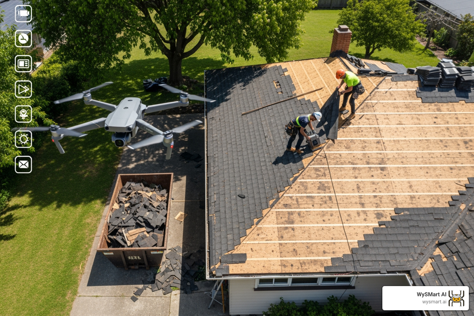 An image of a Google Business Profile verification postcard, with a blurred address and a prominent "Verification Code" section. The postcard has Google's branding. - Google My Business roofing