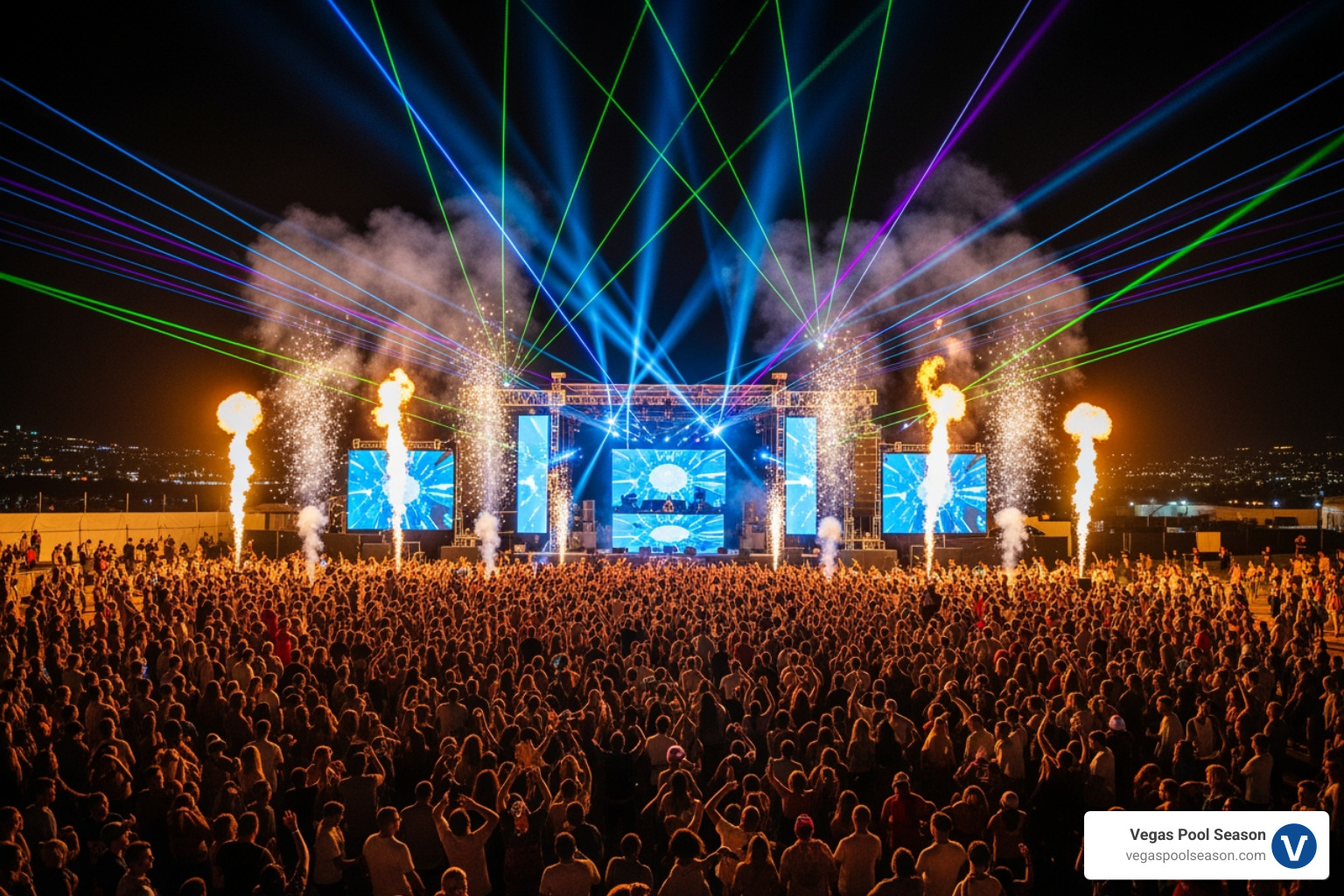 large-scale Las Vegas DJ event - las vegas dj schedule 2026