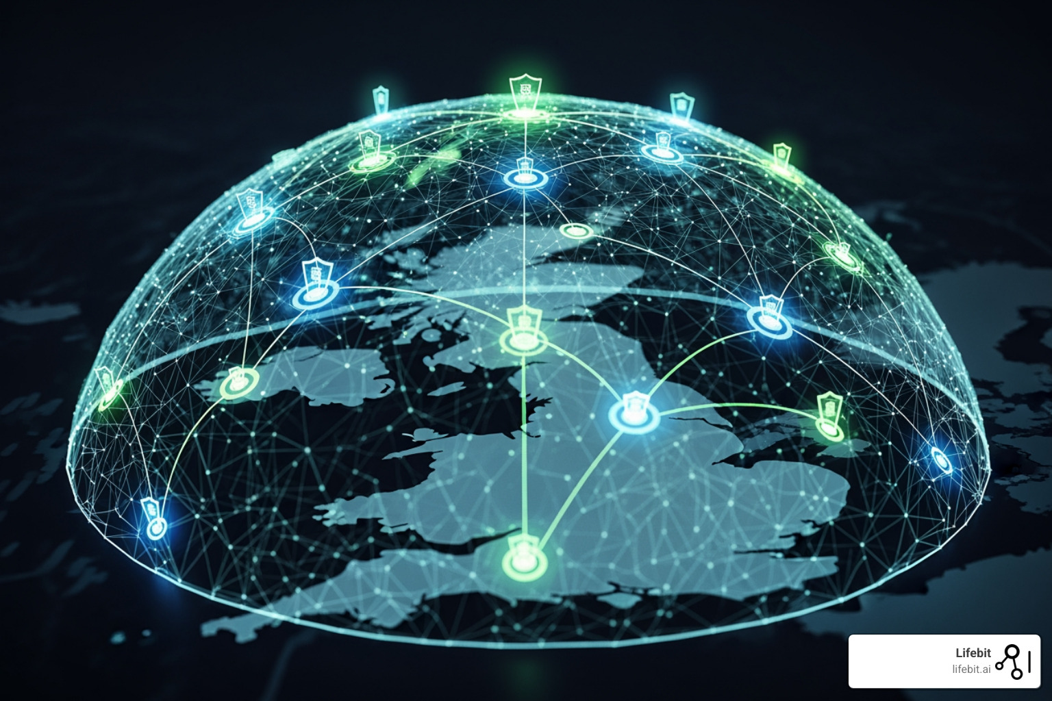 Map showing major TRE locations across the UK - trusted research environments (tres) in the uk