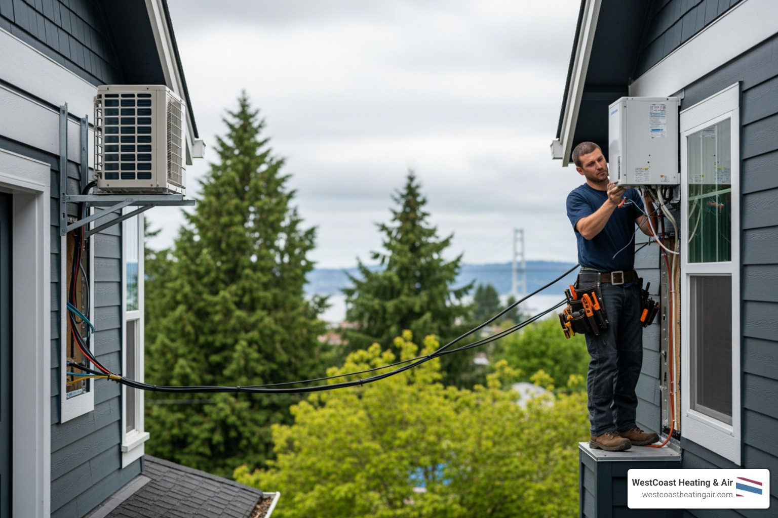 infographic showing the ductless installation process from assessment through final testing with timeline and key steps - ductless heating installation in tacoma wa infographic showing the ductless installation process from assessment through final testing with timeline and key steps - ductless heating installation in tacoma wa
