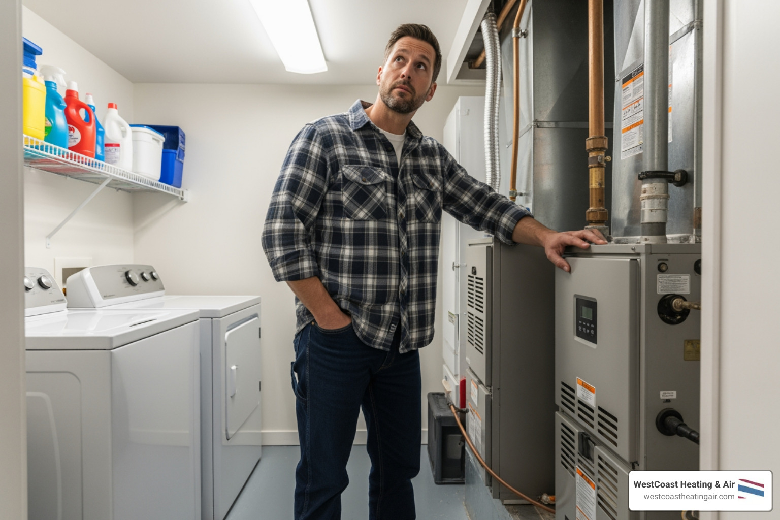 Infographic showing the top 5 warning signs your gas furnace needs repair: unusual noises like banging or squealing, inconsistent heating or cold spots in your home, frequent on-off cycling, rising energy bills without explanation, and a yellow or flickering pilot light - best gas furnace repair in puyallup, wa Infographic showing the top 5 warning signs your gas furnace needs repair: unusual noises like banging or squealing, inconsistent heating or cold spots in your home, frequent on-off cycling, rising energy bills without explanation, and a yellow or flickering pilot light - best gas furnace repair in puyallup, wa