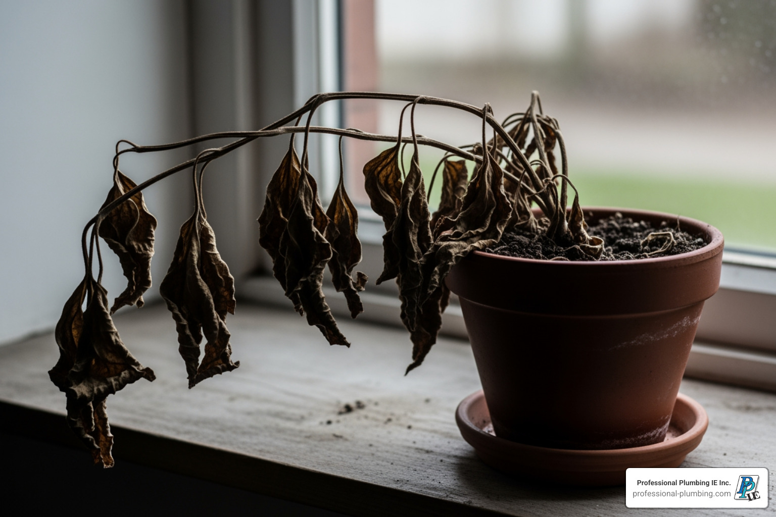 dead houseplants - detecting gas leak in home dead houseplants - detecting gas leak in home