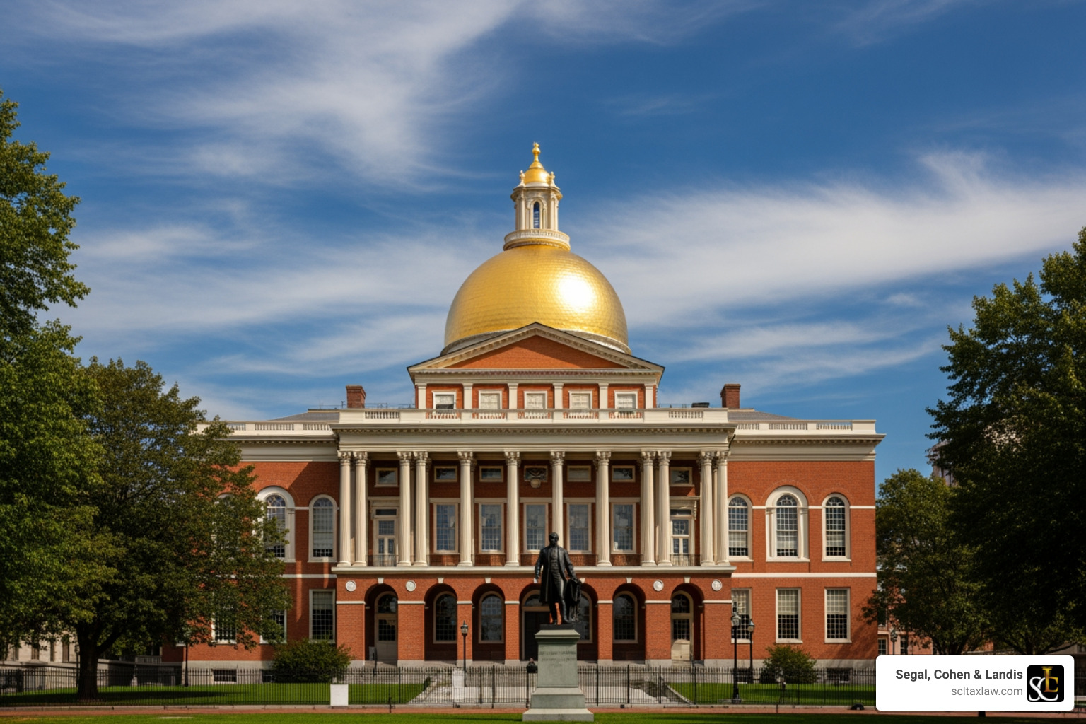 Massachusetts State House - Tax relief Boston