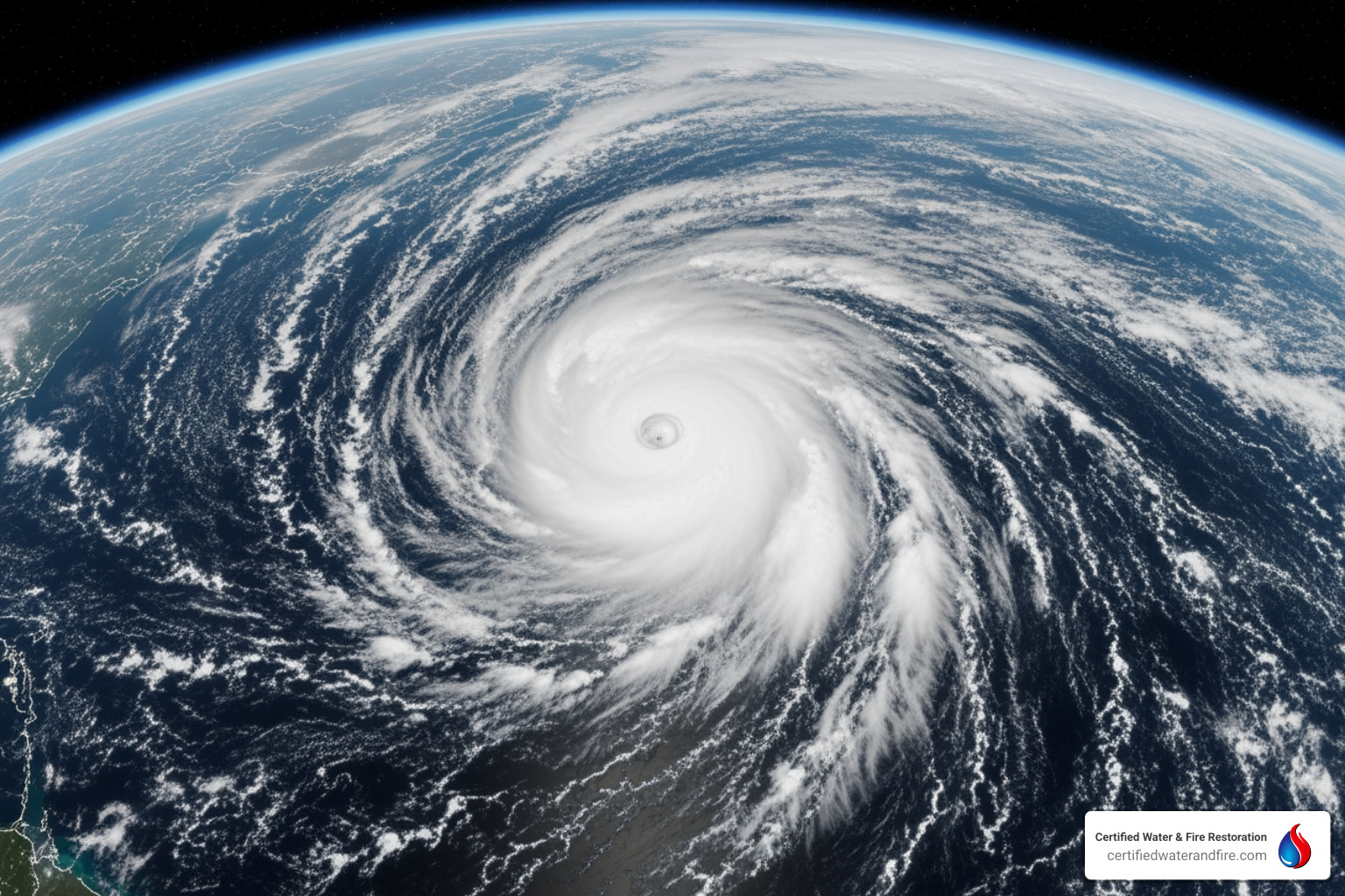 Hurricane from space - facts about hurricanes Hurricane from space - facts about hurricanes