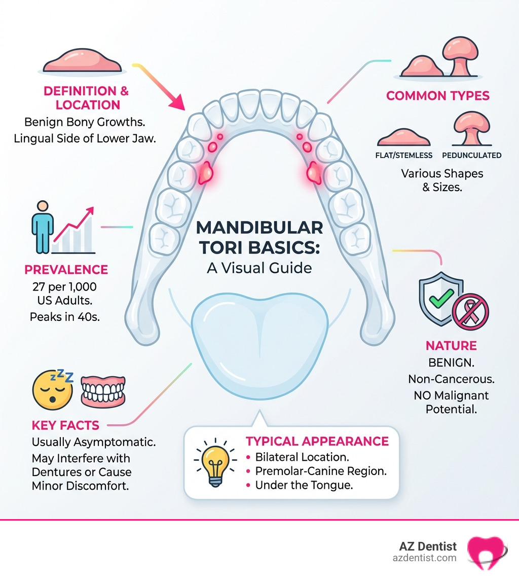 Mandibular Torus One Side Mandibular Torus One Side