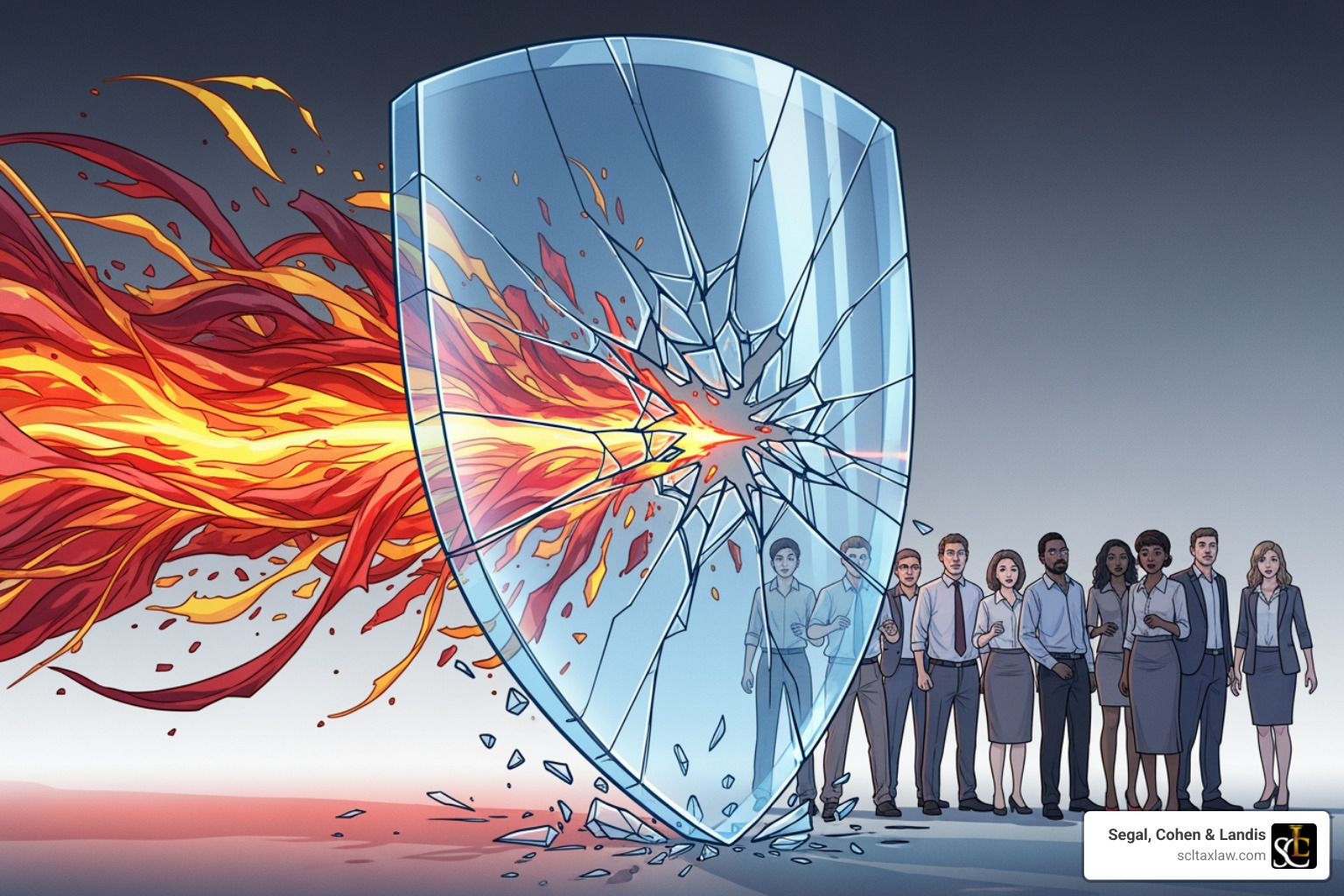 diagram illustrating how the TFRP pierces the corporate veil to hold individuals liable - payroll tax delinquency