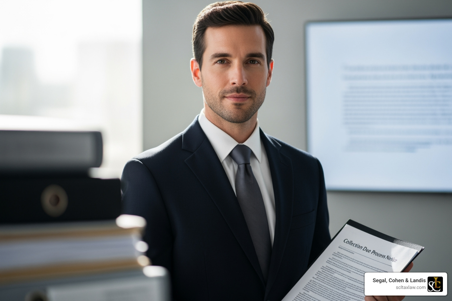 Completed IRS Form 12153 - Collection due process attorney