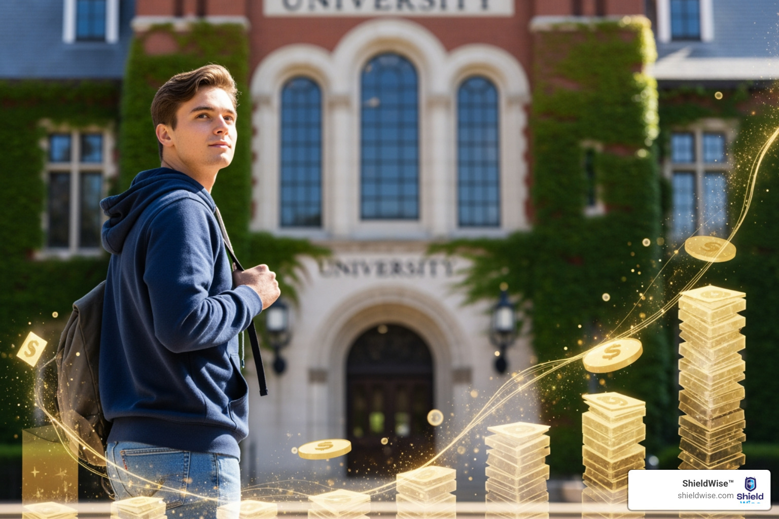 growth of cash value over time funding a college education - iul - for young families and parents