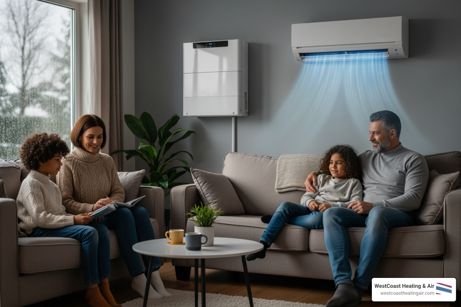 Infographic showing ductless system maintenance benefits: 70% fewer emergency breakdowns with annual maintenance, up to 30% energy savings with clean filters, 15-20 year lifespan with proper care, immediate response prevents frozen pipes and health risks, and local technicians understand Puyallup's damp winter climate challenges - 24 hour ductless heating maintenance in puyallup, wa Infographic showing ductless system maintenance benefits: 70% fewer emergency breakdowns with annual maintenance, up to 30% energy savings with clean filters, 15-20 year lifespan with proper care, immediate response prevents frozen pipes and health risks, and local technicians understand Puyallup's damp winter climate challenges - 24 hour ductless heating maintenance in puyallup, wa