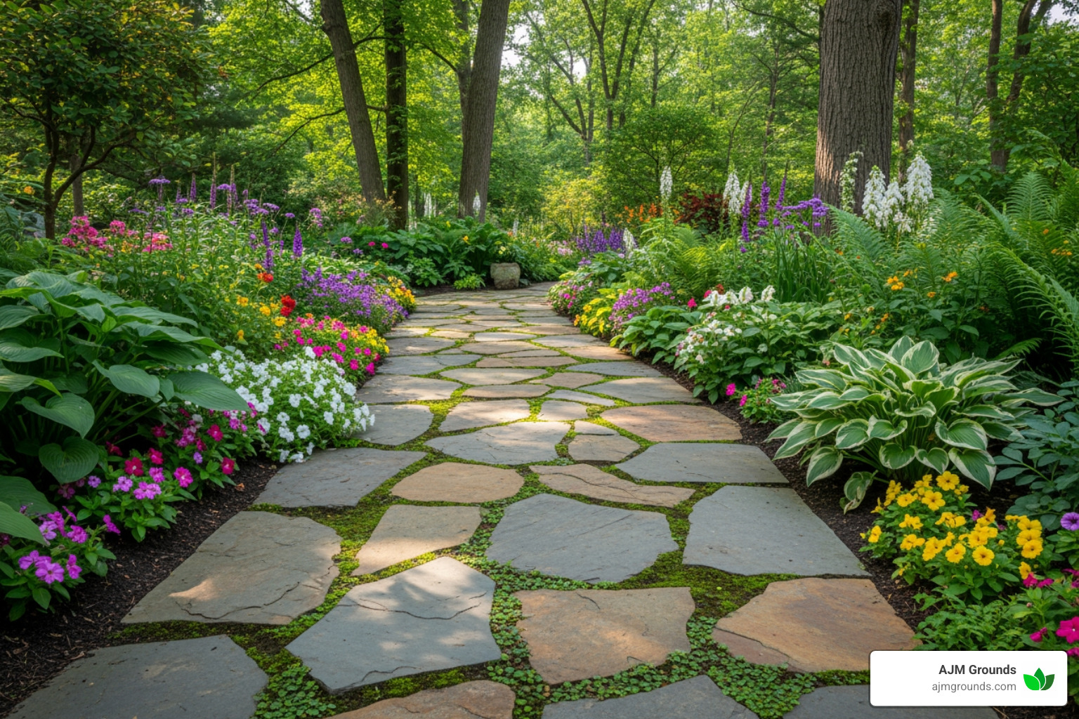 flagstone walkway - Flagstone walkway ideas