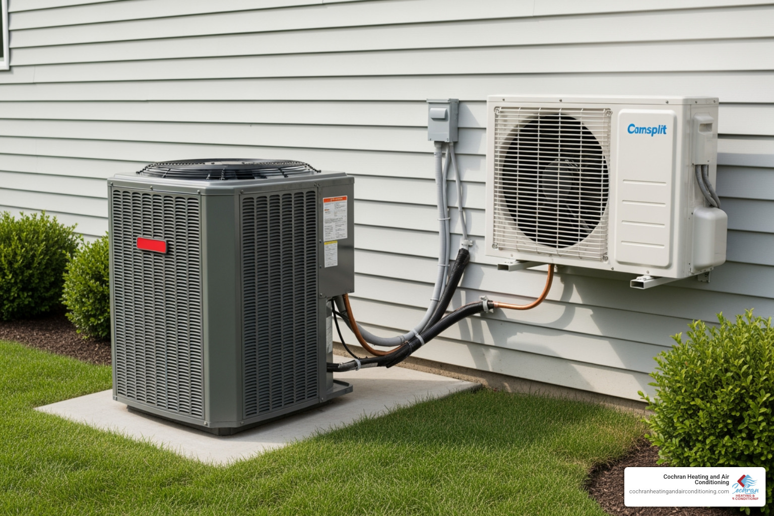 Different types of AC units (central, mini-split) - AC compressor repair cost Different types of AC units (central, mini-split) - AC compressor repair cost