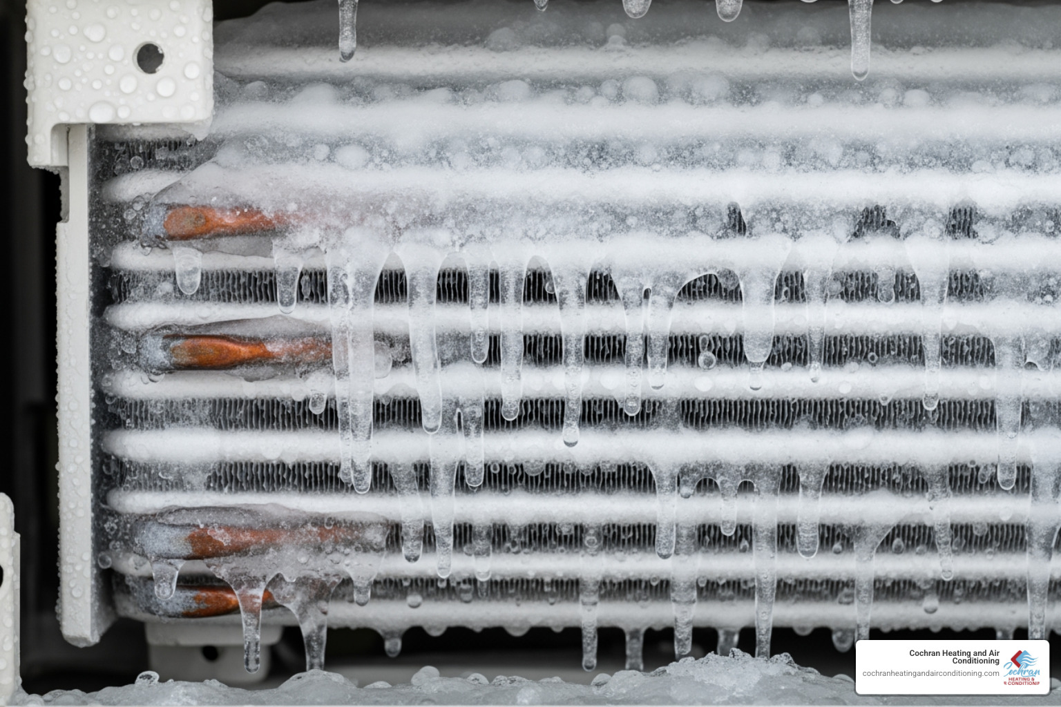 frozen evaporator coil on an indoor AC unit - Air conditioner problems frozen evaporator coil on an indoor AC unit - Air conditioner problems