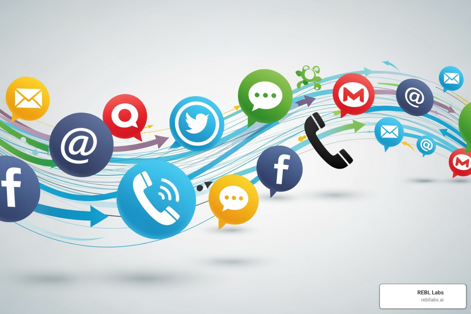 multi-channel outreach flowchart - Automated client outreach