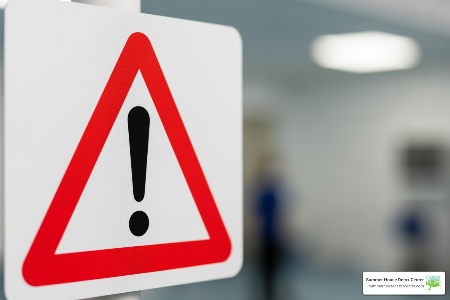 warning sign about abrupt discontinuation - benzo withdrawal management