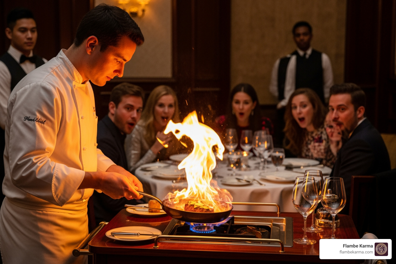 unique dining concept, like a chef tableside presentation - Memorable restaurant experience unique dining concept, like a chef tableside presentation - Memorable restaurant experience