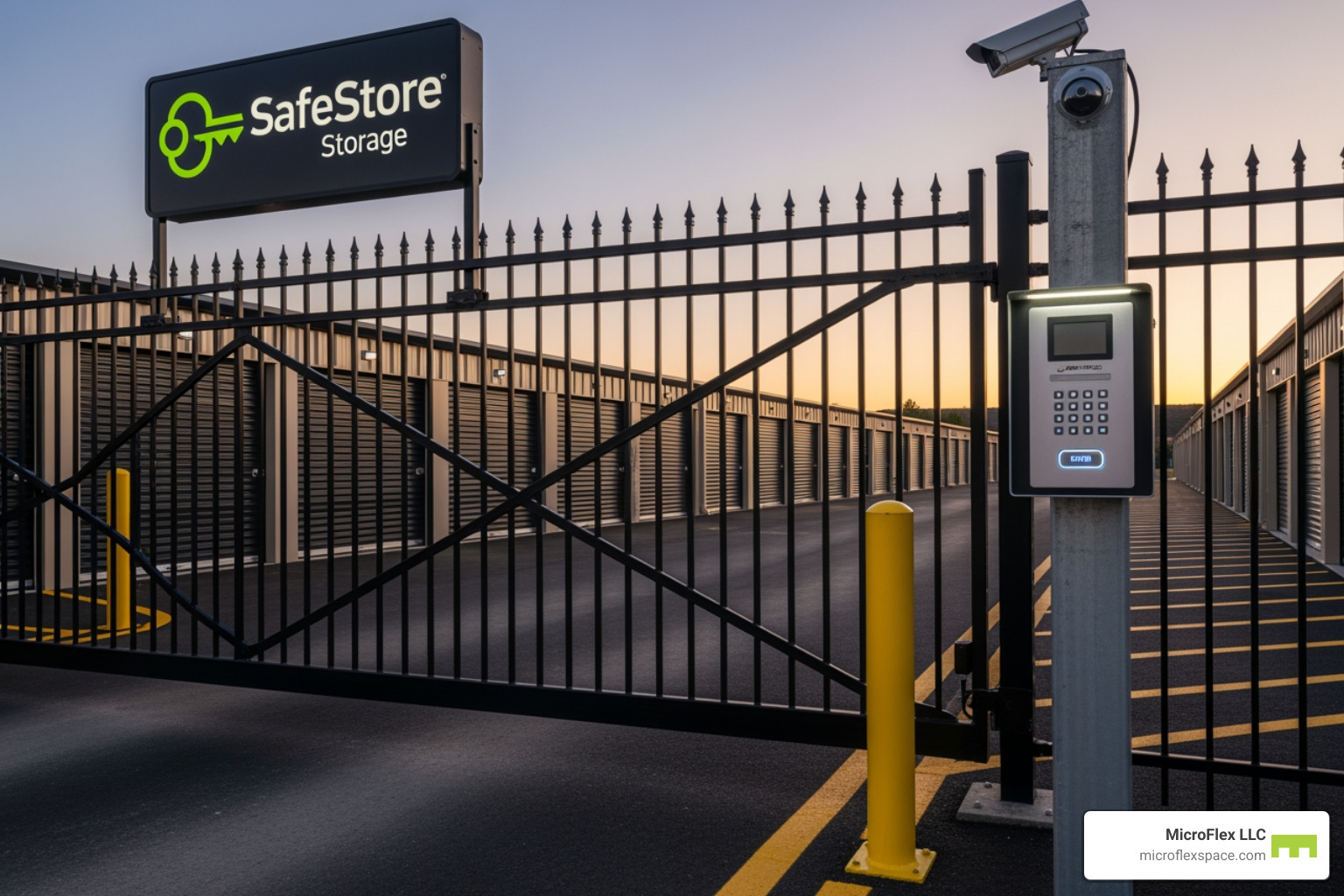 secure gated entrance to a storage facility with keypad access - storage facilities madison al secure gated entrance to a storage facility with keypad access - storage facilities madison al