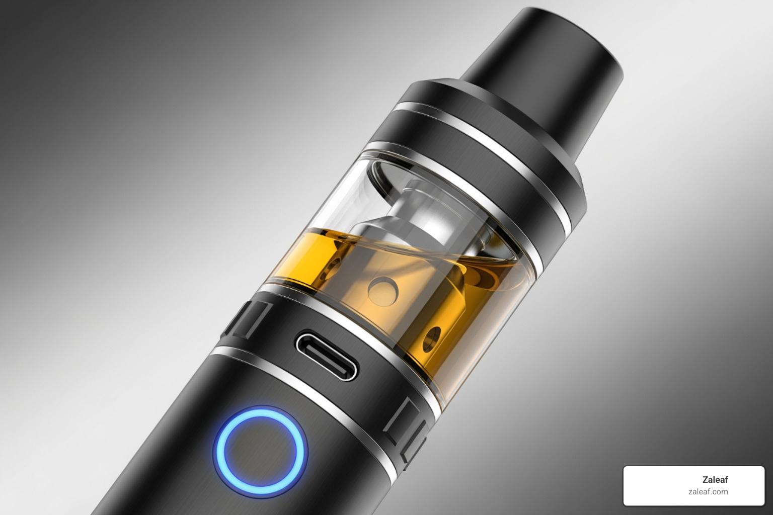 vape pen with callouts - optimizing battery life