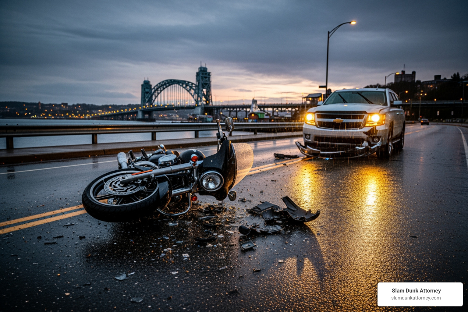 diagram showing common motorcycle accident injury points on the human body - duluth motorcycle accident attorney