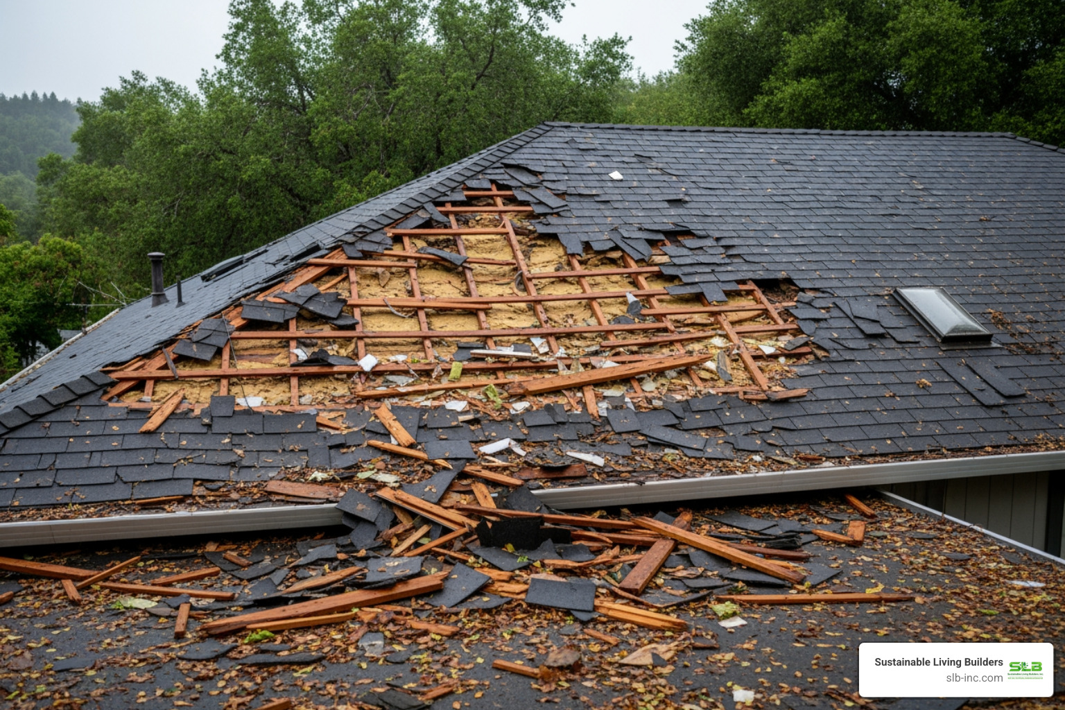 Infographic showing the five most common signs of roof damage in Graton: water stains on ceilings or walls, missing or cracked shingles visible from ground level, granules collecting in gutters and downspouts, damaged or lifted flashing around chimneys and vents, and visible sagging or uneven roof deck areas - roofing broken in graton ca
