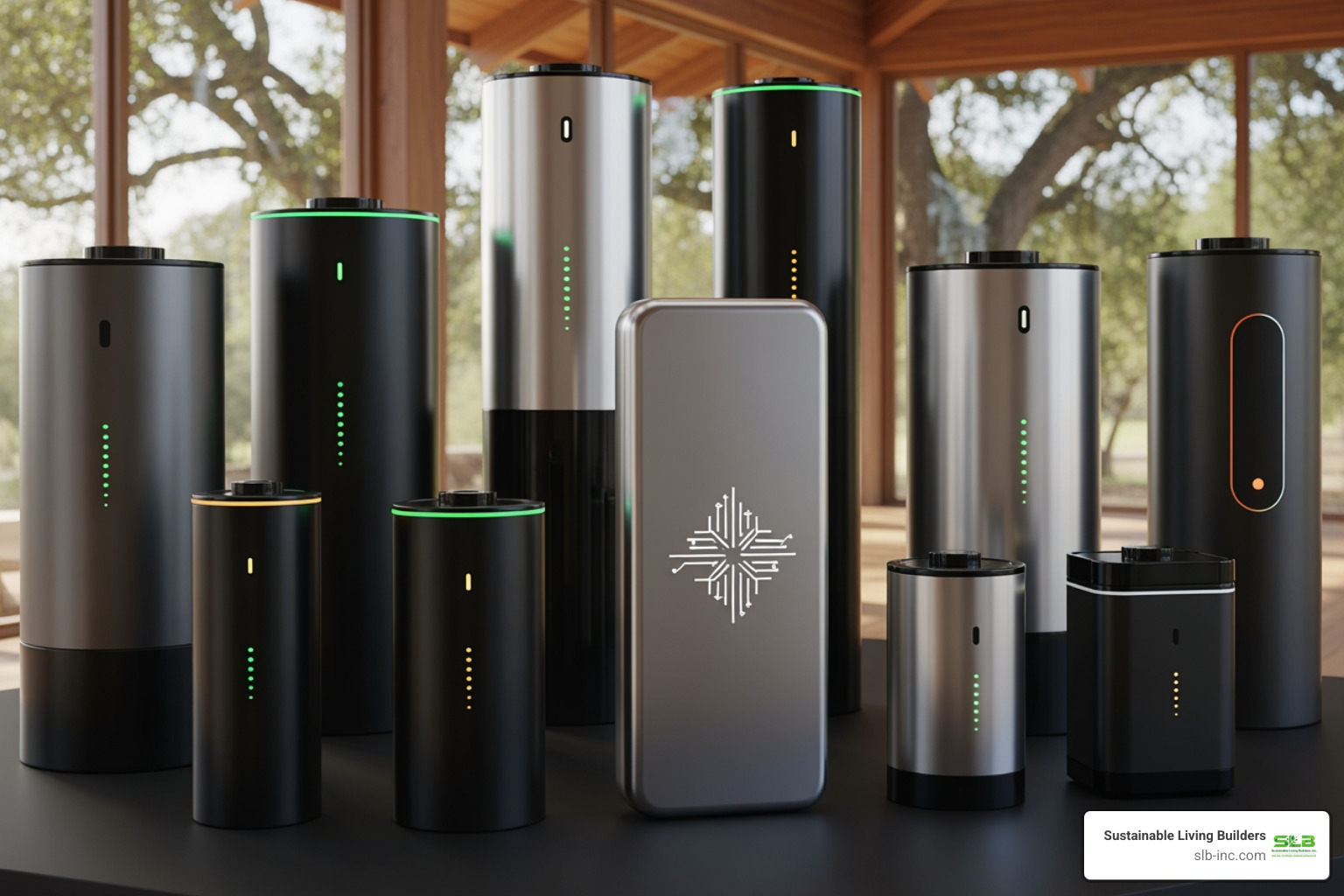 Infographic showing how solar battery systems work: sunlight hits solar panels on roof, panels generate electricity that powers the home and charges battery storage unit, battery automatically provides power to home at night and during grid outages, with arrows showing energy flow and icons representing home appliances, battery unit, solar panels, and sun - best energy storage batteries in graton, ca