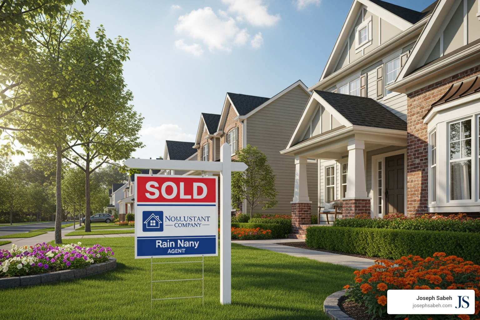 Sold sign in front of a Fremont house - Fremont CA home worth