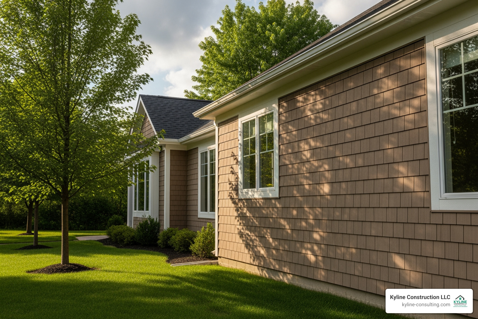 home with CertainTeed's Cedar Impressions siding - best vinyl siding companies