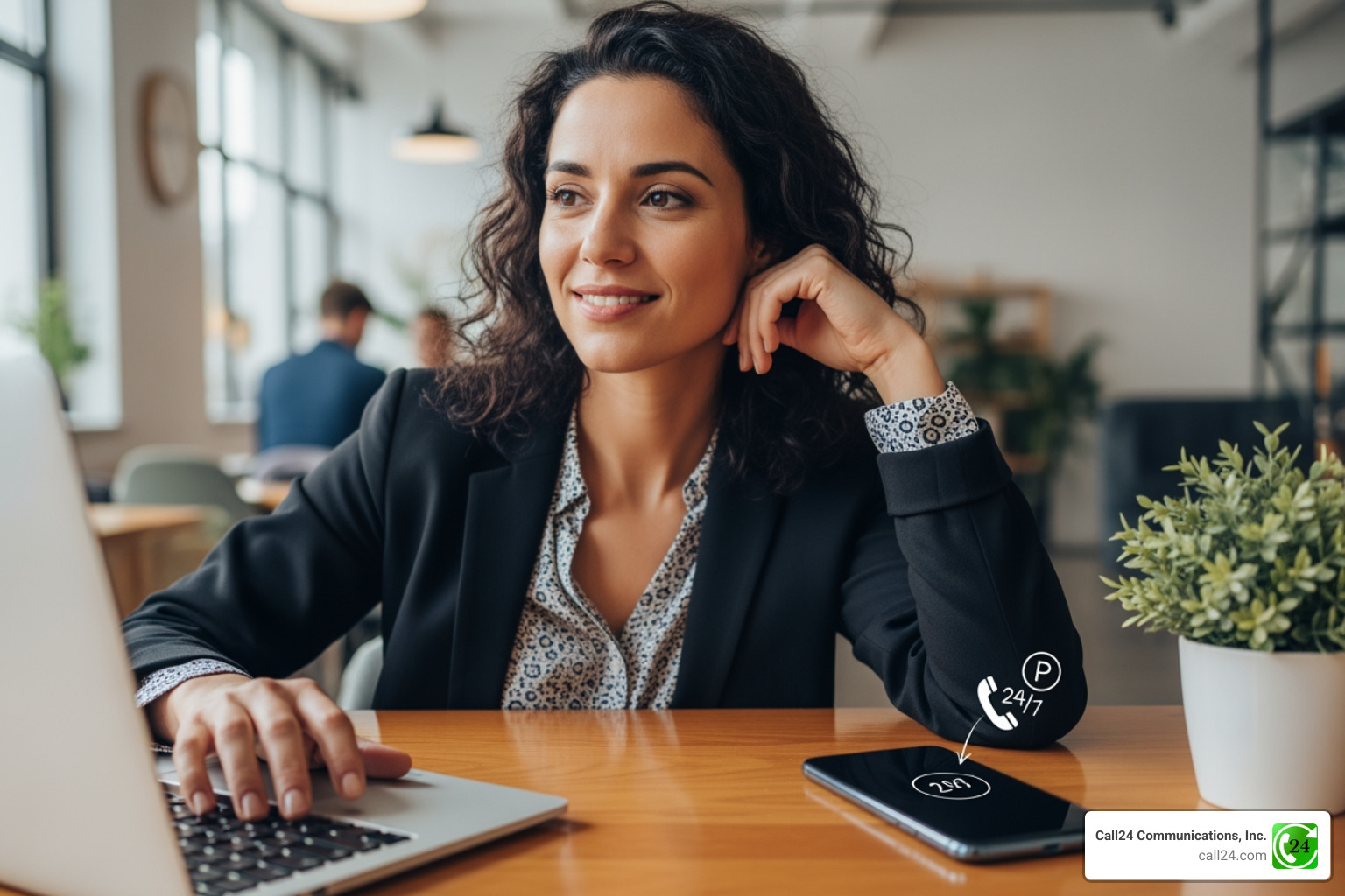 business owner looking relaxed while phone is being managed - 24/7 answering service business owner looking relaxed while phone is being managed - 24/7 answering service