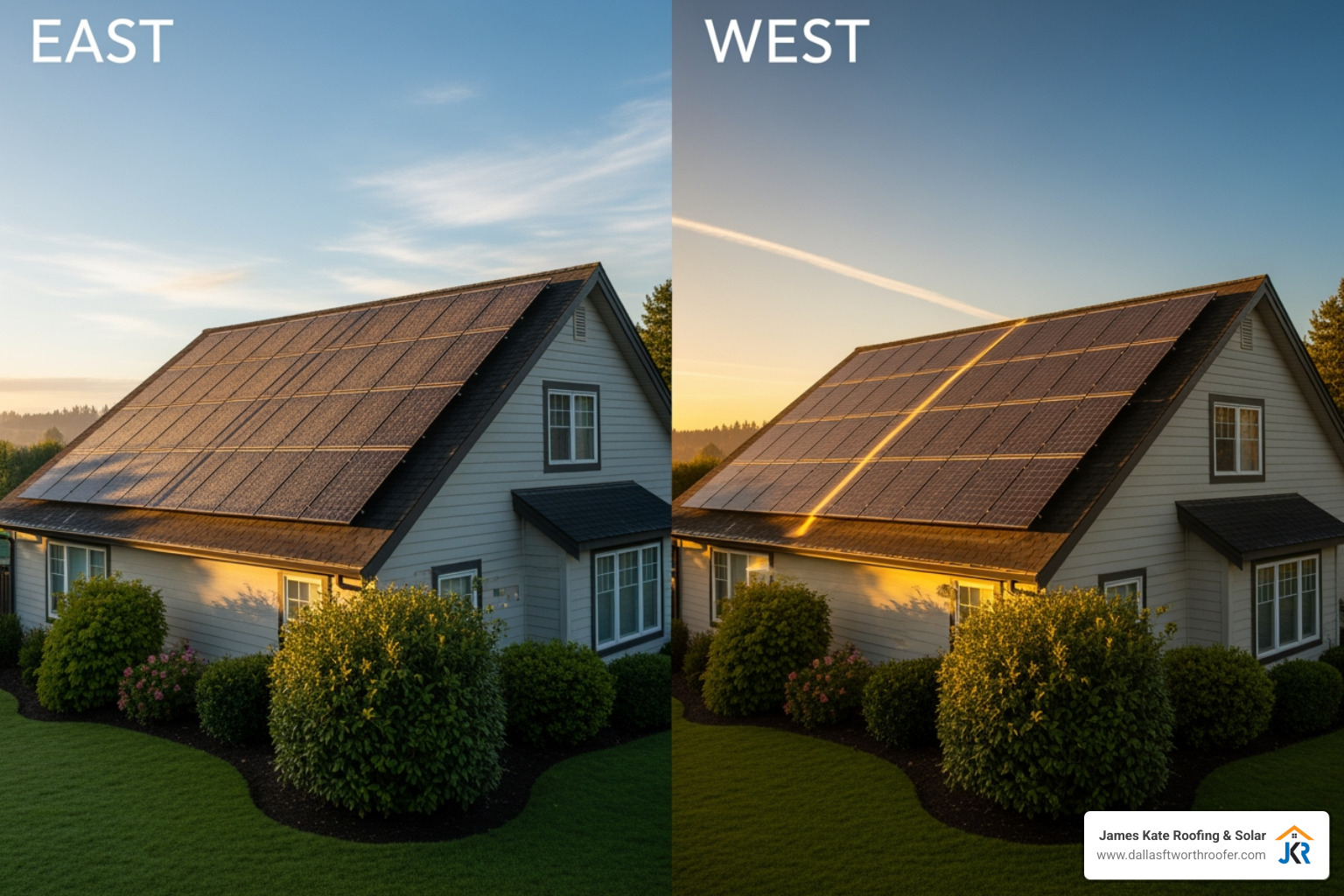 solar panels on east and west facing roof planes - best facing roof for solar panels solar panels on east and west facing roof planes - best facing roof for solar panels