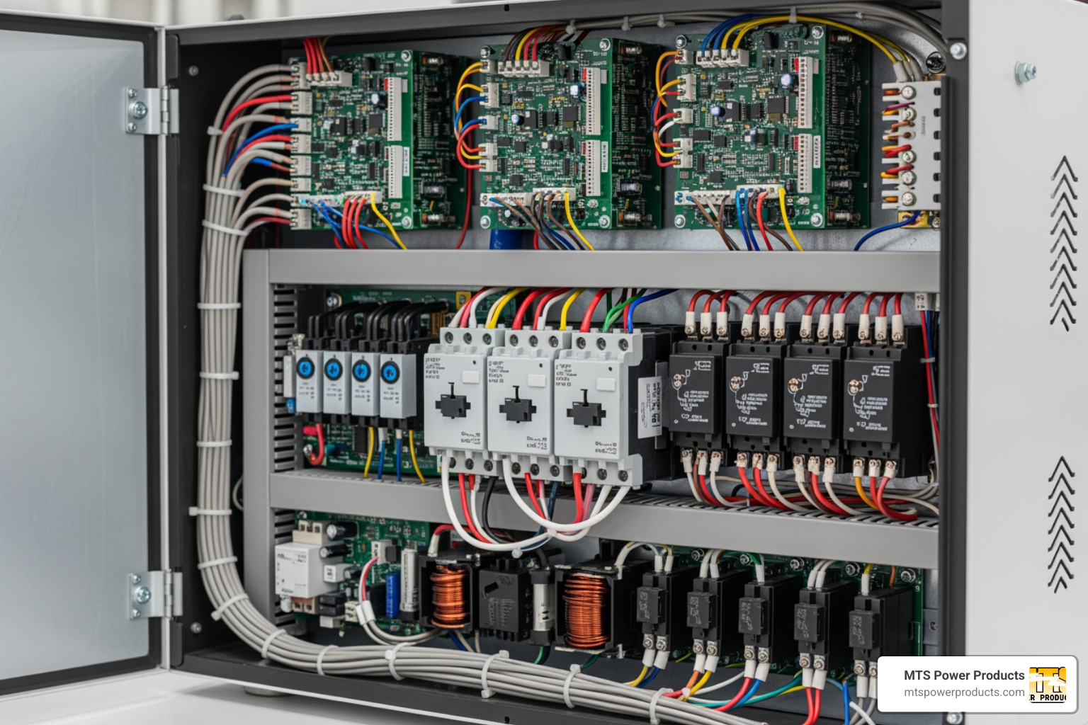 Automatic Transfer Switch internal components - automatic transfer switch
