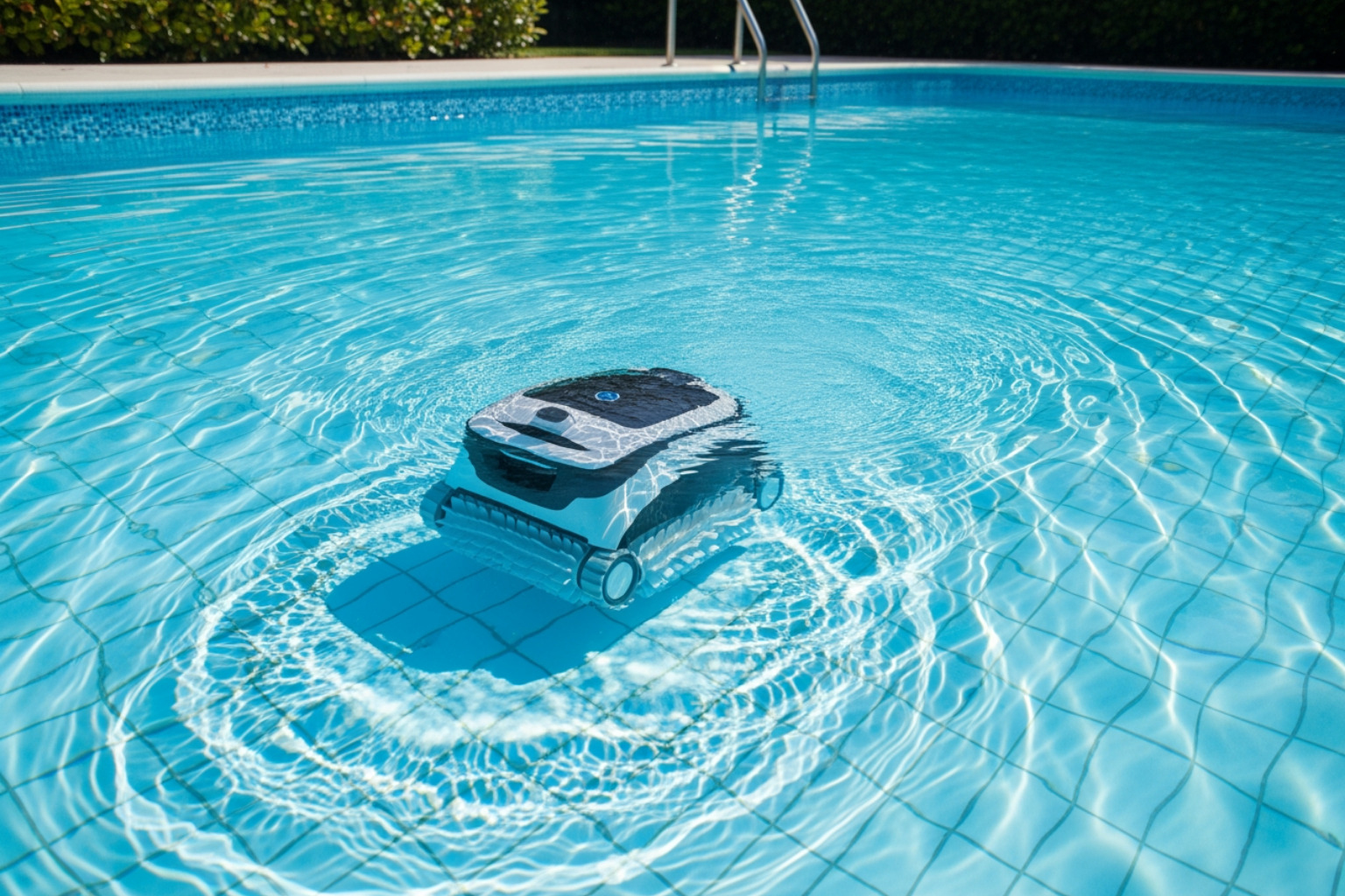 clean pool with robotic cleaner - custom swimming pool builders clean pool with robotic cleaner - custom swimming pool builders