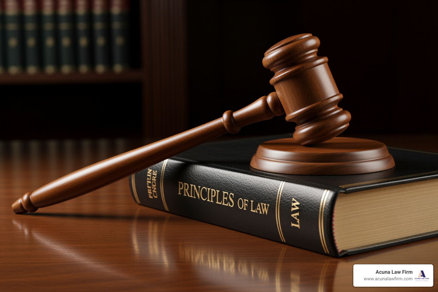 gavel resting on a California state law book - dog bite lawyer near me