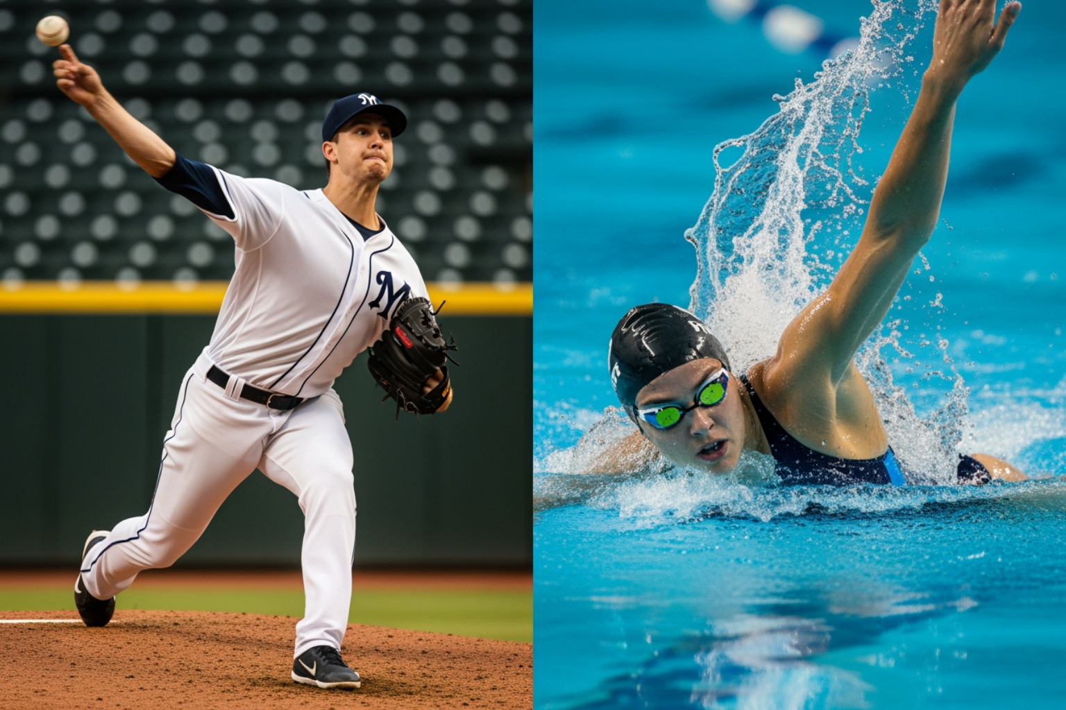 activities that strain the shoulder like throwing or swimming - subscapularis muscle pain