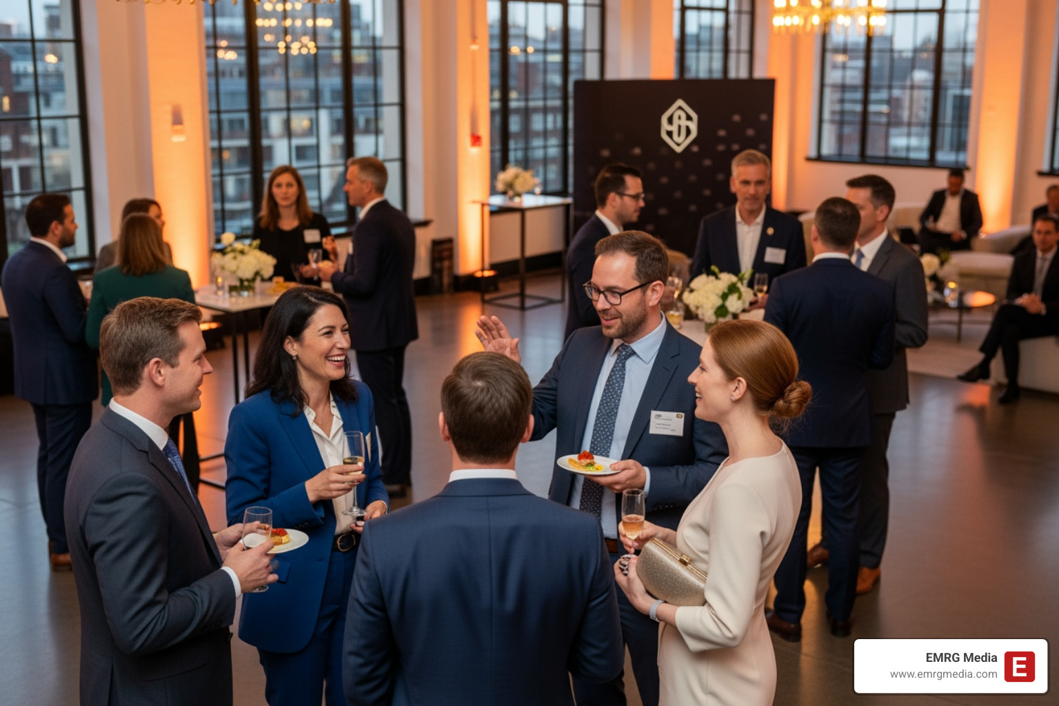 seamless, high-end corporate event in progress - event planning company new york