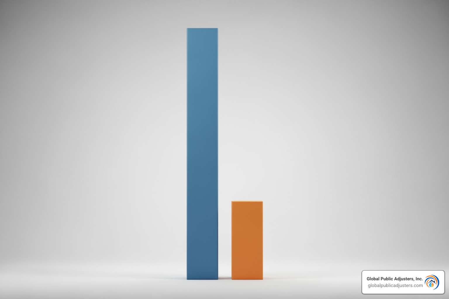 Graph showing Florida home insurance premiums compared to national average - Florida home insurance specialists