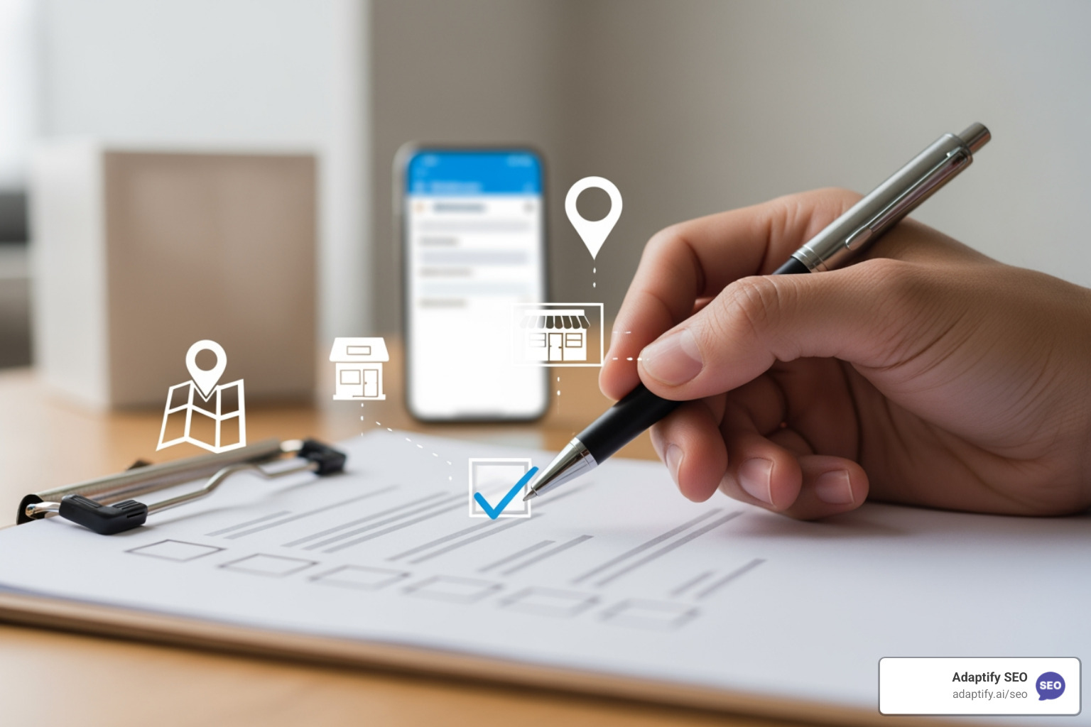 checklist showing core local SEO services - Local SEO for agencies