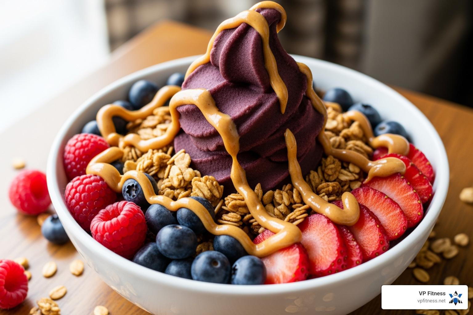 In The Pink's PB Power bowl - Acai bowl Providence